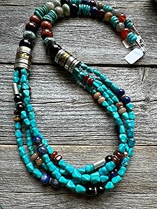 アクセサリー indian jewelry navajo necklace Navajo Purple Stone Pendant Sterling Silver Bead Necklace
